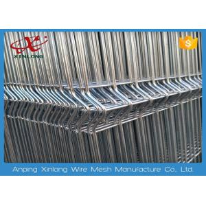 Galvanized Welded Wire Mesh Panels / Courtyard 3d Wire Mesh Fence