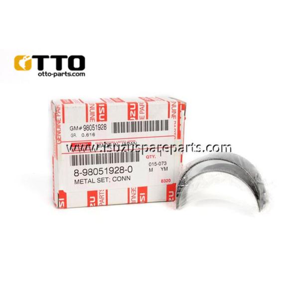 Quality Standard New Isuzu Replacement Parts Connecting Rod Bearing STD 8-98051928-0 EX55UR 4LE1 wholesale
