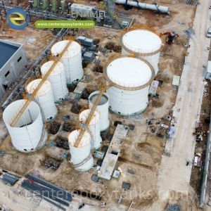 Fusion Bonded Epoxy Tank for Livestock Wastewater Treatment: A durable solution built to resist the aggressive chemicals in animal waste.