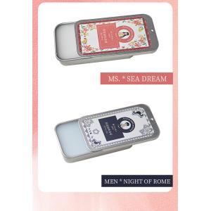 Natural Portable Solid Perfume Balm Custom Fragrance Long Lasting