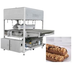 China Double Coating 500kg/H Chocolate Enrobing Machine on sale