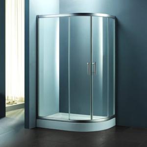 Modern Design Bathroom Shower Screens Simple Sliding Round Shower Room Enclosure