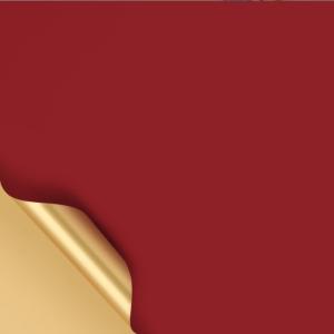 Handcrafted Floral Art Jincai Paper's Grand Opening with Two-Color Gilded Ouya