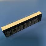Super Bright Yellow Custom 8 Digit 8 Segment Led Display Low Power Consumtion