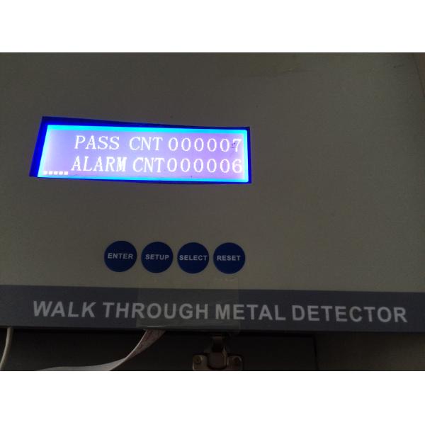 Multiple Zones Pass Through Metal Detector with Network Function to Prison Airport