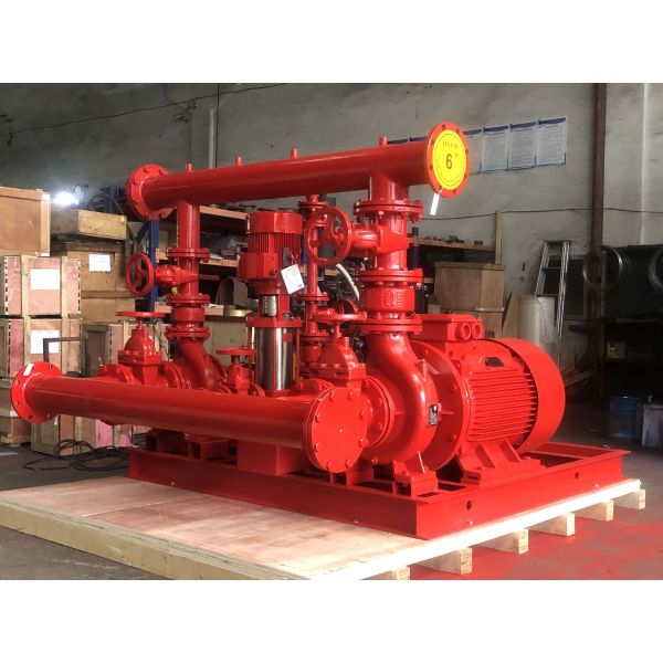 Electric/Diesel Engine Fire Fighting Solar Irrigation Water Pump Equipment