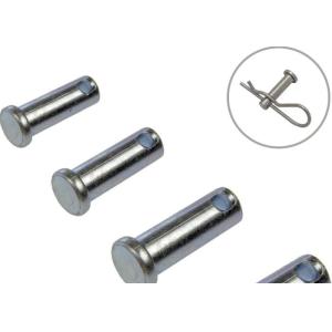 Cheap M10 M12 Grade 2 5 Steel Oxide Galvanized Powder Clevis Pins Head With Hole Grade 8.8 for sale