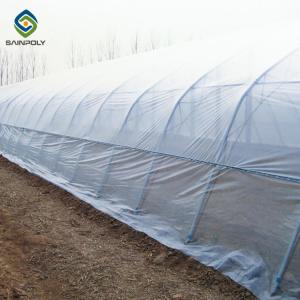 0.5KN/M2 Clear Polythene 4m Single Tunnel Greenhouse