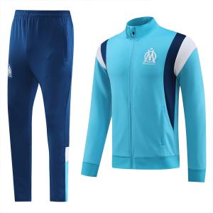 Sky Blue Soccer Team Tracksuits Polyester Football World Cup Track Suit