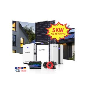 China Hybrid Solar Energy System Full Package Set 5Kw 10Kv 20kw 30Kw BESS Lithium Battery Storage Generator Complete Kit for House on sale
