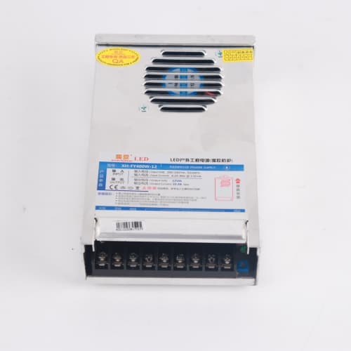 Ultrathin Silver AC200V LED Power Supply 400W Constant Voltage LED Driver for Strip Lights