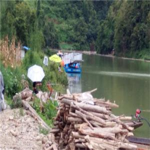 SUS 1000m2/Hr Aquatic Weed Harvesting Machine 2m Mowing Width