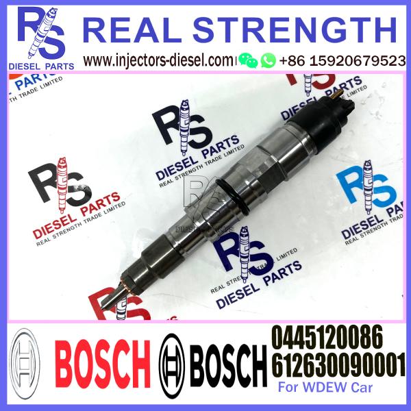 Diesel engine spare part Common Rail Fuel Injector 0445120086 612630090001 for
