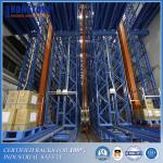 Modern Automated Storage and Retrieval Warehouse With Computerized Operation