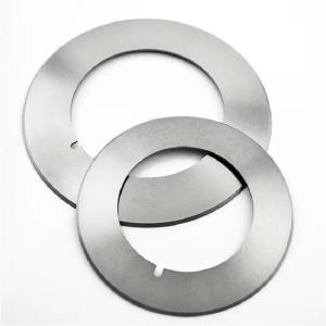 Customized Size Tungsten Carbide Alloy Circular Slitter Blade with HRC 56-65