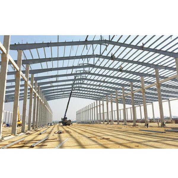 Quality Light Gauge Modular Steel Construction Long Span Portal Frame Greenhouse wholesale