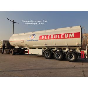 3 Axle 50000 Liters Fuel Tanker Semi Trailer with Anti-Corrosion Technology and