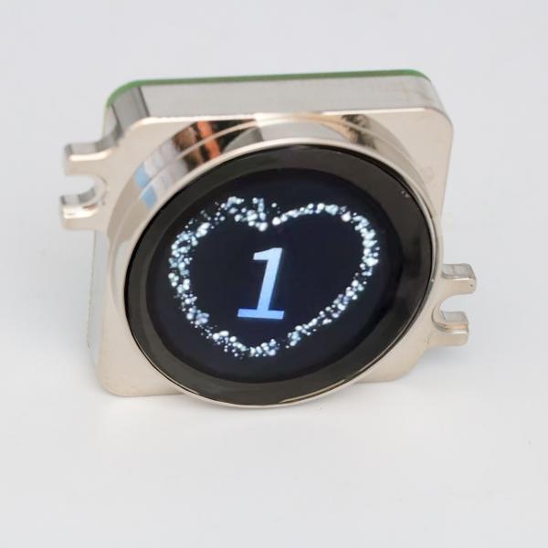 Quality Modern Lift Car COP LOP Panel Touch Button 1.28 Inch LCD Liquid Crystal Screen Elevator Floor Button wholesale