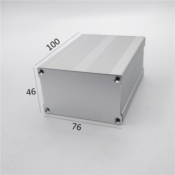 Quality 76*46*100mm Anodizing White Extruded Aluminum Box Enclosures wholesale