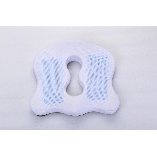 Universal Auto Car Cushions Soft Gel Orthopedic Seat Cushion Pad White Color
