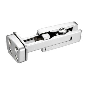 China Frameless Glass Shower Hinge with Stainless Steel Material 8-12mm Glass Thickness on sale