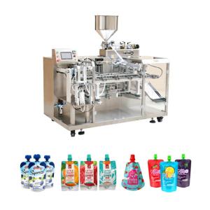 Liquid Shampoo Premade Pouch Packing Machine Tomato Ketchup Filling Sealing