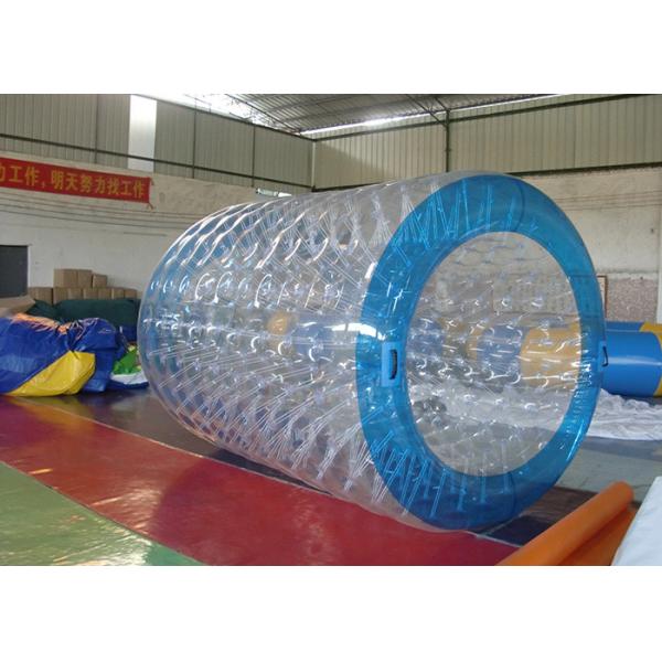 Durable Water Blow Up Toys Inflatable Roller Ball With 1.0mm PVC