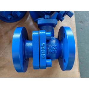 DN25/DN40 PN16 GG25 cast iron flanged ball valve