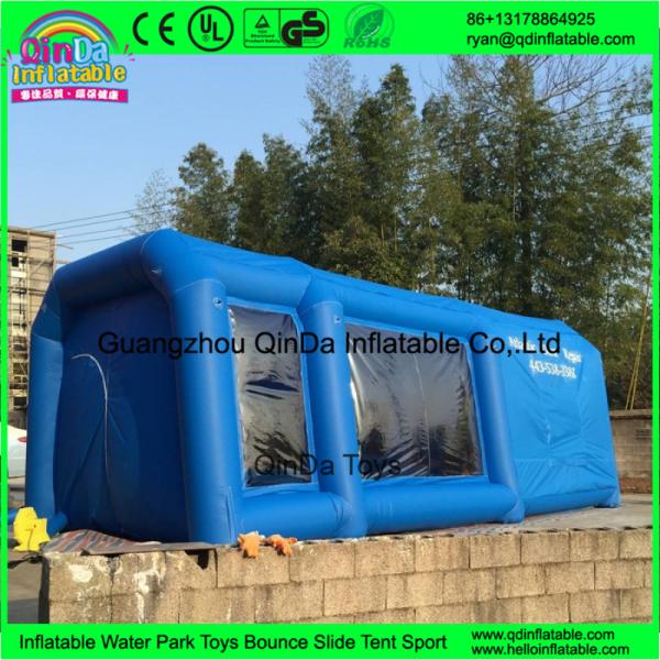 QinDa inflatable paint booth,inflatable spray booth,inflatable car spray/paint