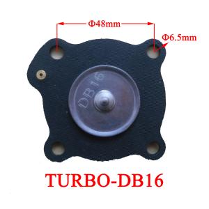 Electromagnetic Pulse Valve Diaphragm Custom Size Model TURBO-DB16 75M 1.5 Inch