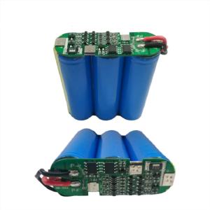 11.1V 2900mAh 18650 Lithium Battery Pack 800mA Rechargeable ROHS