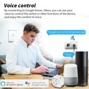 SDK NFC Wifi Smart Socket 16A Smart Plug Socket