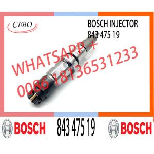 common rail injector 0445120237 injector for Cummins New Holl And fuel injector