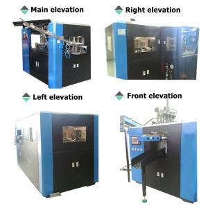 2/4/6 Cavities Automatic Pet Bottle Stretch Blow Moulding Machines