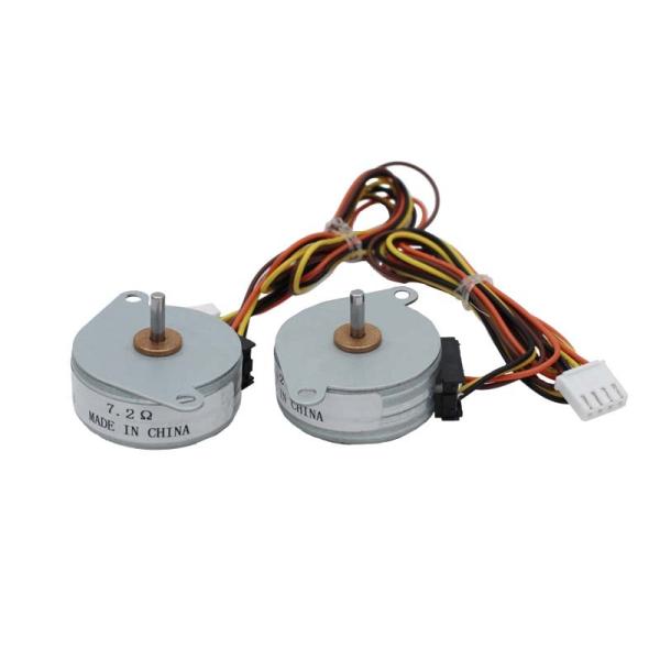 Quality Permanent Magnet Micro Stepper Motor And Gearbox 24V 4 Phase For MIni Printer 35MM wholesale