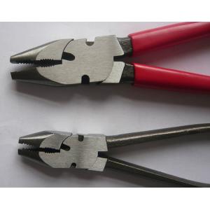 Multifunction fencing plier with cutter with red or black hand color QL1204