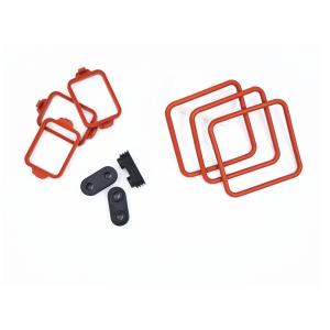 Dust Prevention High Precision Silicone Rubber Seal for Wire Connector Custom