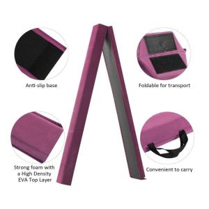 EVA Top Layer 8FT Nonslip Rubber Bottom Gymnastics Balance Beam