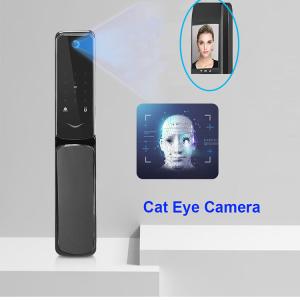 Anti Peep Fingerprint Access Door Lock 80mm App Fingerprint Lock