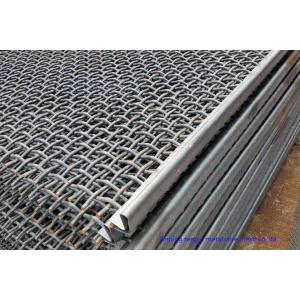 Stainless Steel Crimped Wire Mesh Barbecue Grill / Mine Screen 1-10mm Wire Gauge