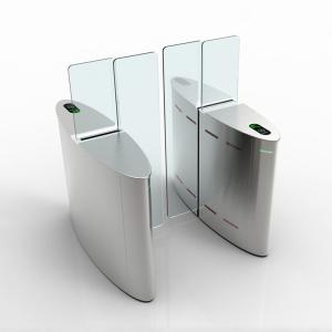 Indoor 1.6 Meter Full Height Turnstiles Speed Sliding Door Facial Recognition