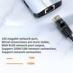 USB C Type C Hub Multiport Dock Station with Video Transfer Charging Network