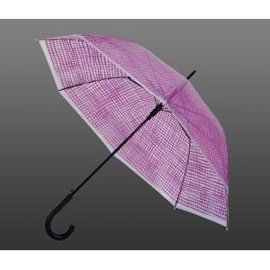 PVC POE Rain Clear Dome Shaped Umbrella Apollo Full Of Printing Canopy