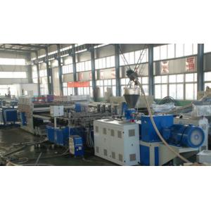 WPC Builing Template Wood Plastic Composite Extrusion Line , WPC Foam Board Extruder