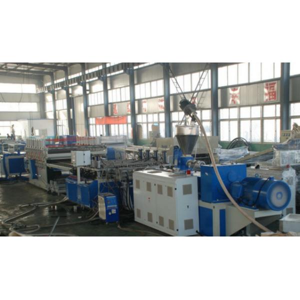 WPC Builing Template Wood Plastic Composite Extrusion Line , WPC Foam Board