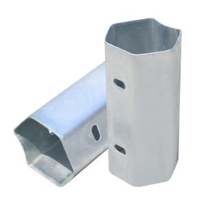 Q235 Q345 Hot Dip Galvanized Highway Guardrail Spacer with Plastic Spray Coating