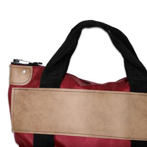 1000D NYLON LOCKING TEAR RESISTANT BANK BAG FILE BAG COURIER BAG - 16W X 18H X