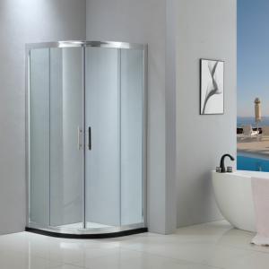 Sector aluminium shower enclosure 1000*1000 with two sliding doors and two fixed panels