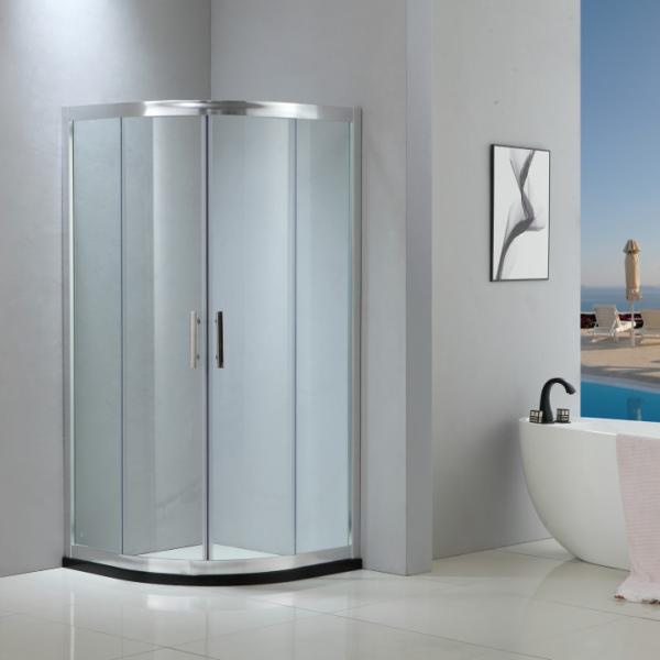Quality Sector aluminium shower enclosure 1000*1000 with two sliding doors and two fixed panels wholesale