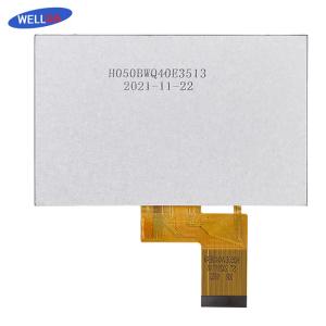 LED Backlight LCD 5 Inch Car Monitor 480x272 pixels 16.7M colors